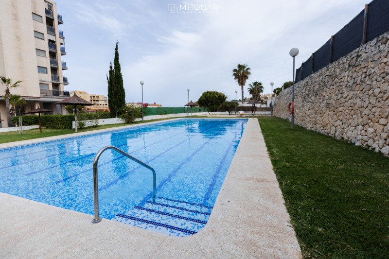 Apartamento a la venta, amplio y con preciosas vistas panoramicas, urbanización Manzanera - Edificio Mar Augusta - Calpe Costa Blanca!